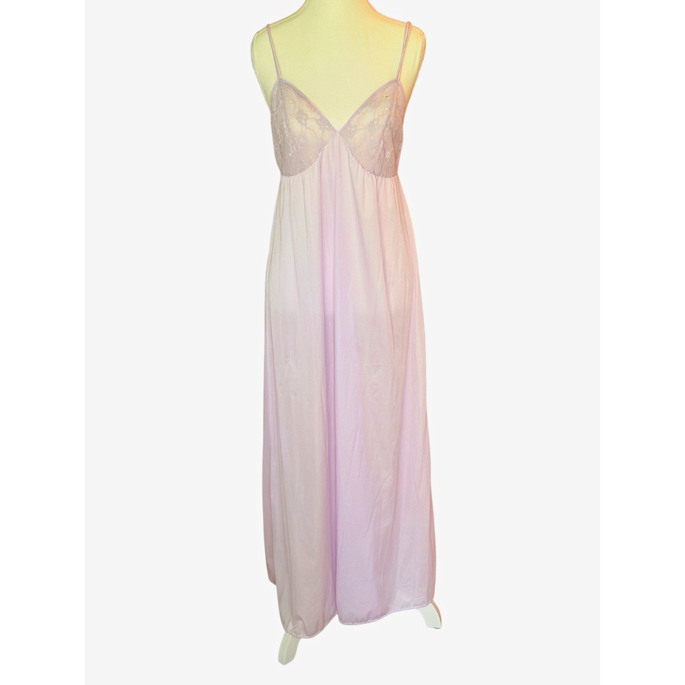 Vintage 100% Nylon Slip Nightgown Made in USA